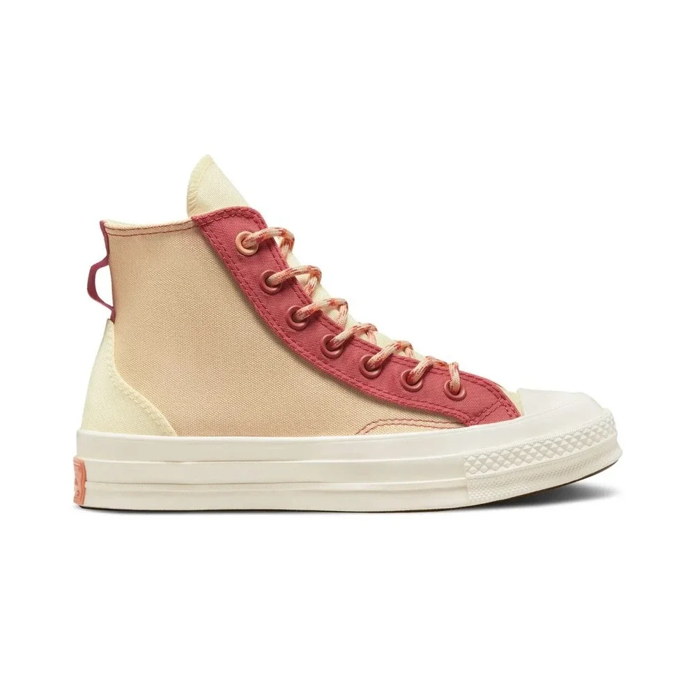 Converse Chuck 70 High Colorblock Overlay Rhubarb Pie A05128C Women 7.5 Men 5.5 - Picture 2 of 12